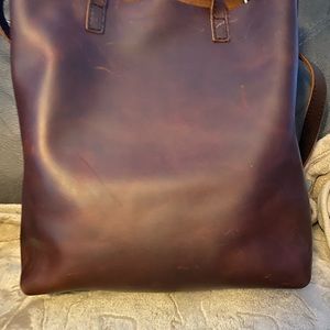 New crossbody from Portland Leather Goods. Worn once, no damage.